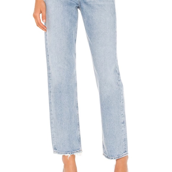 Agolde Denim - AGOLDE 90s Mid Rise Loose Fit Jeans in Snapshot